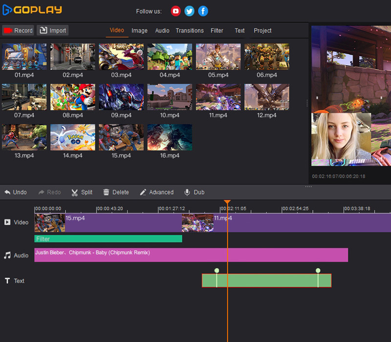 GoPlay Screen Recorder & Video Editor - Gaming Recording Steam CD Key Logo
