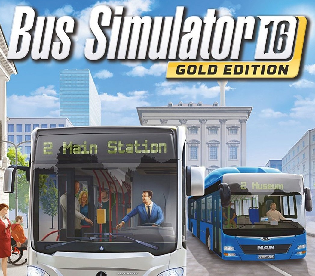 Bus Simulator 16 Gold Edition EU Steam CD Key Logo