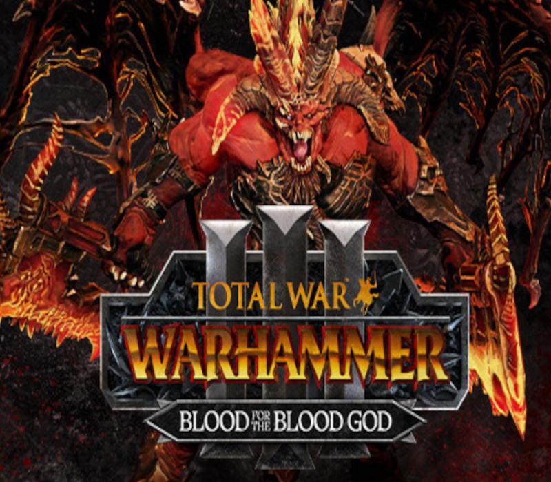 Total War: WARHAMMER III - Blood for the Blood God III DLC Steam CD Key Logo