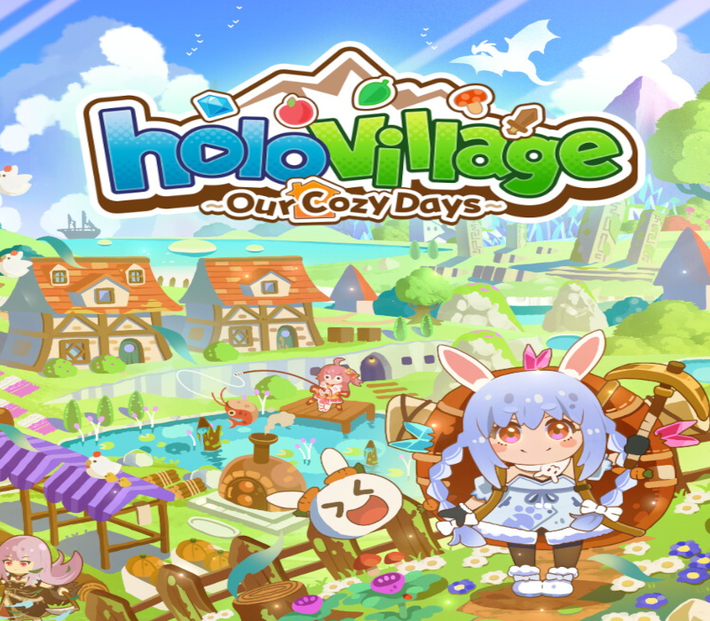 holoVillage: Our Cozy Days PC Steam CD Key Logo