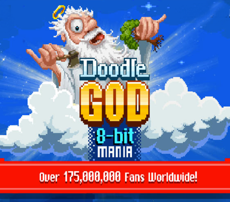 Doodle God: 8-bit Mania Steam CD Key Logo
