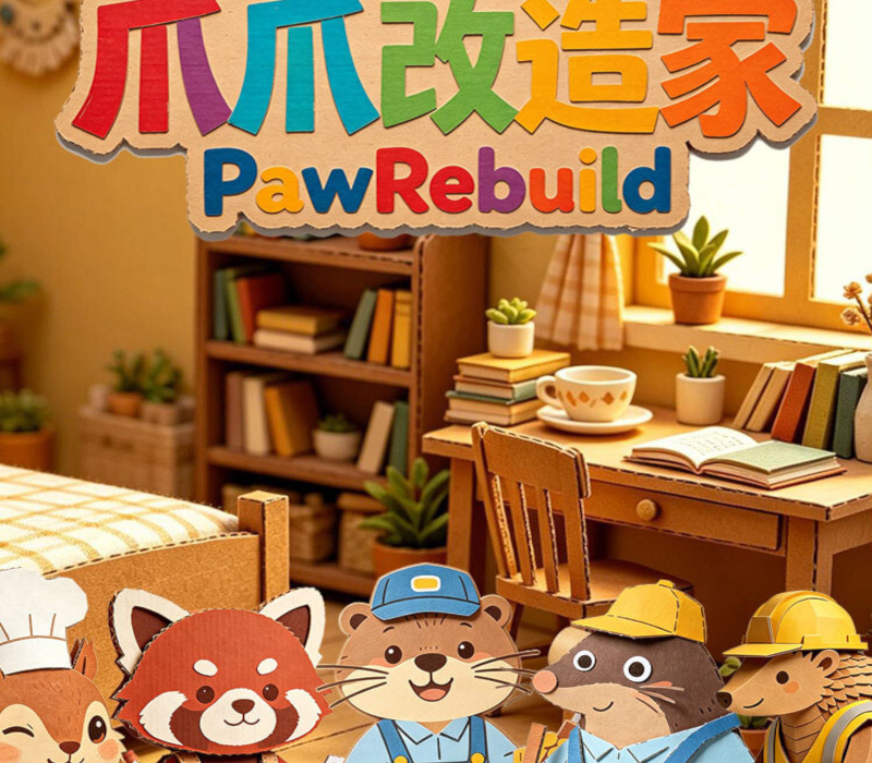 爪爪改造家 PawRebuild PC Steam CD Key Logo
