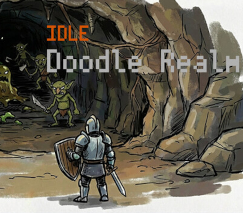 Idle: Doodle Realm PC Steam CD Key Logo