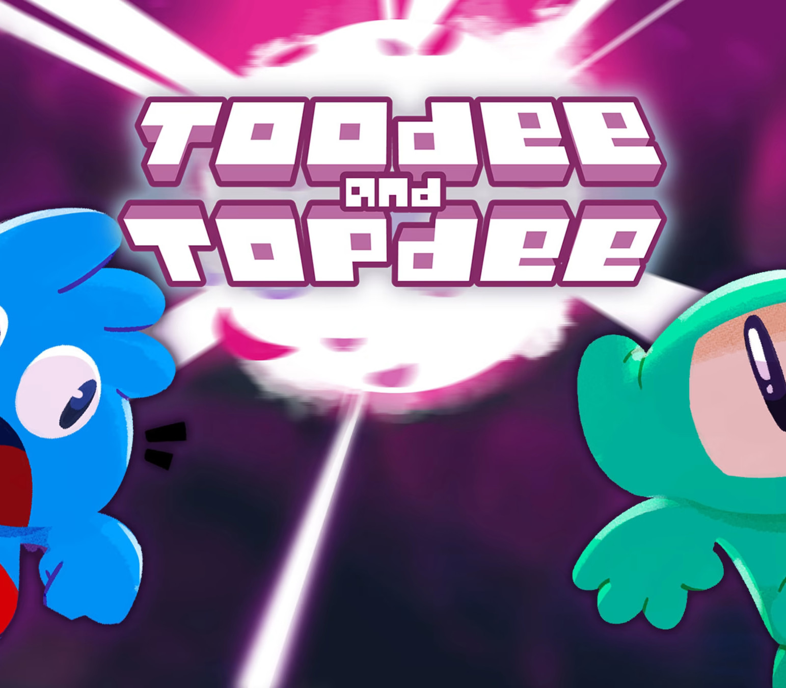 Toodee and Topdee PC Steam CD Key Logo