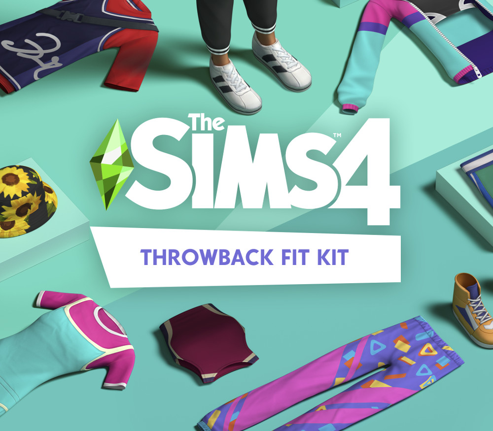 The Sims 4 - Throwback Fit Kit DLC PC EA App CD Key Logo