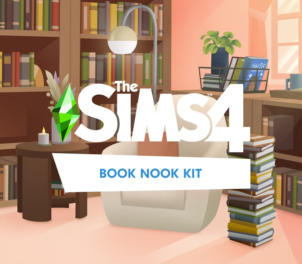 The Sims 4 - Book Nook Kit DLC EU PC EA App CD Key Logo