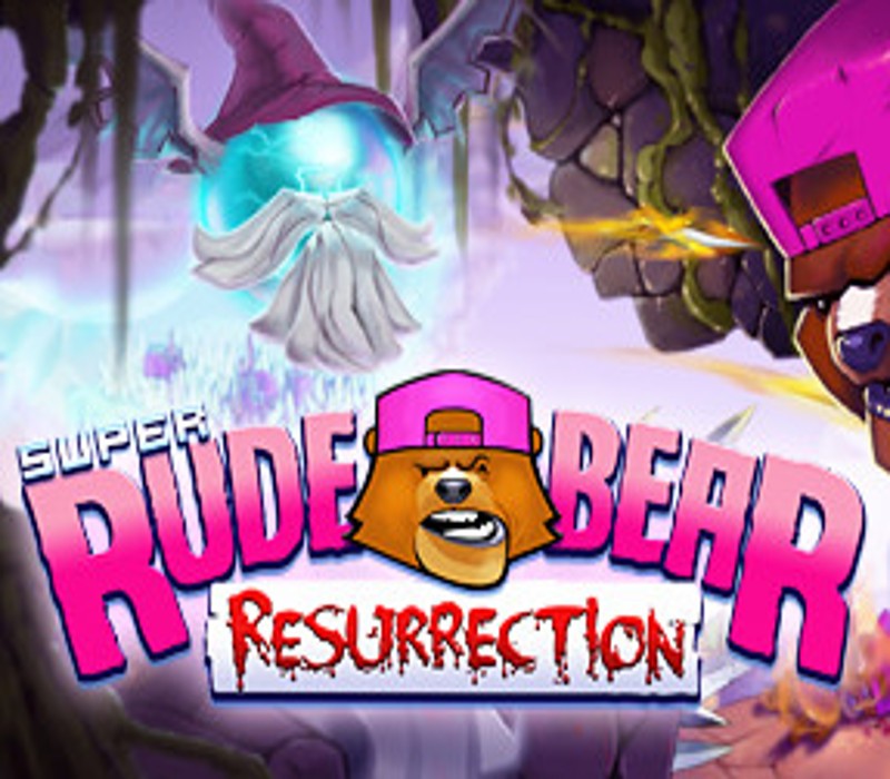 Super Rude Bear Resurrection EU Steam CD Key Logo