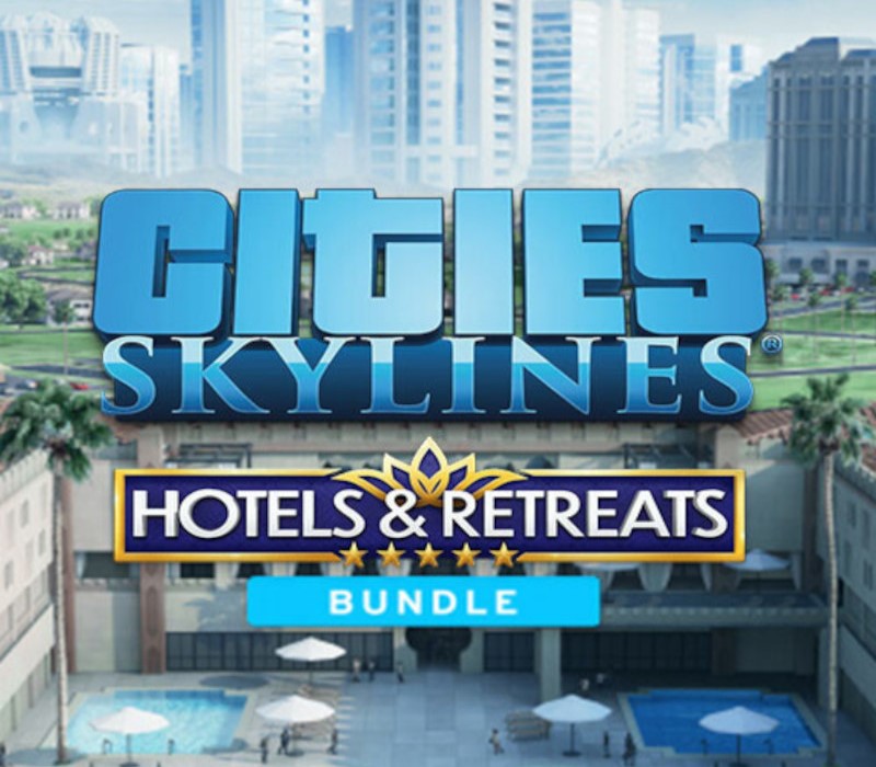 Cities: Skylines - Hotels & Retreats Bundle PC Steam CD Key Logo