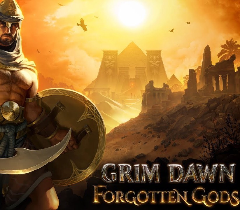 Grim Dawn - Forgotten Gods Expansion DLC Steam CD Key Logo