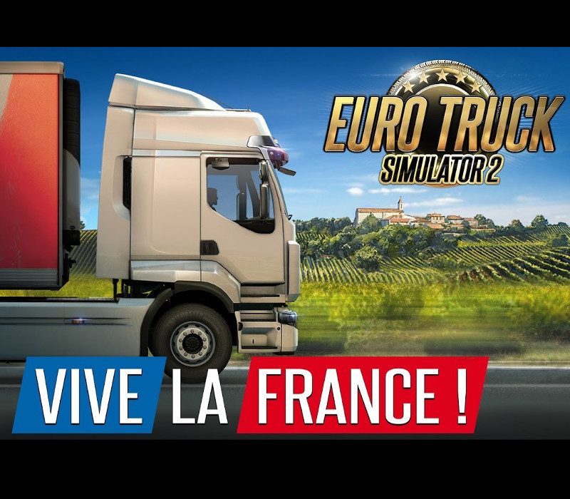 Euro Truck Simulator 2 - Vive la France DLC PC Steam CD Key Logo