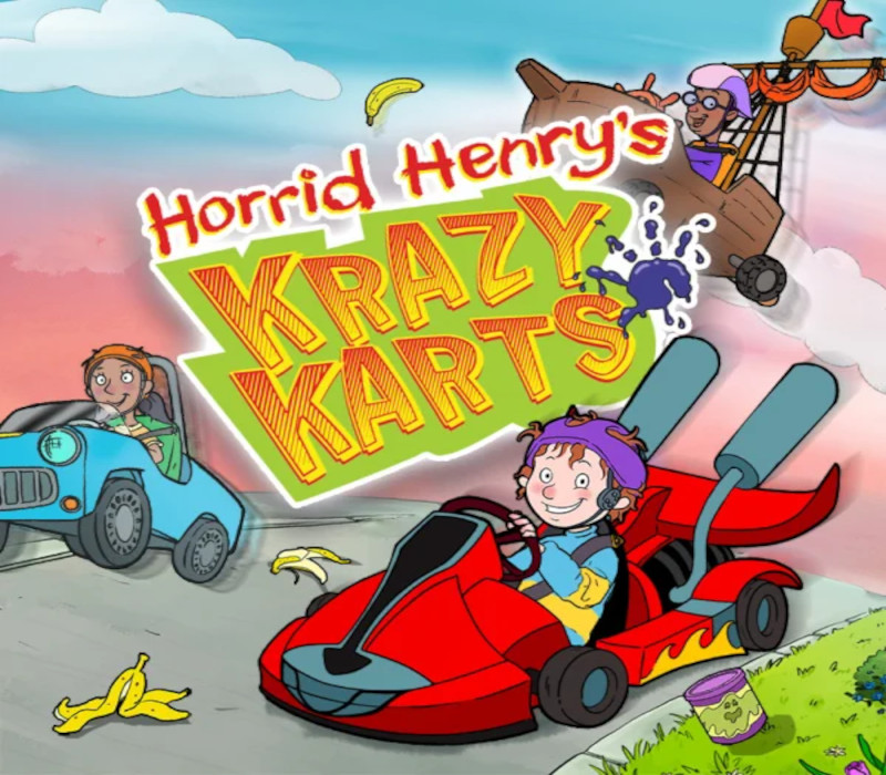 Horrid Henry's Krazy Karts PC Steam CD Key Logo