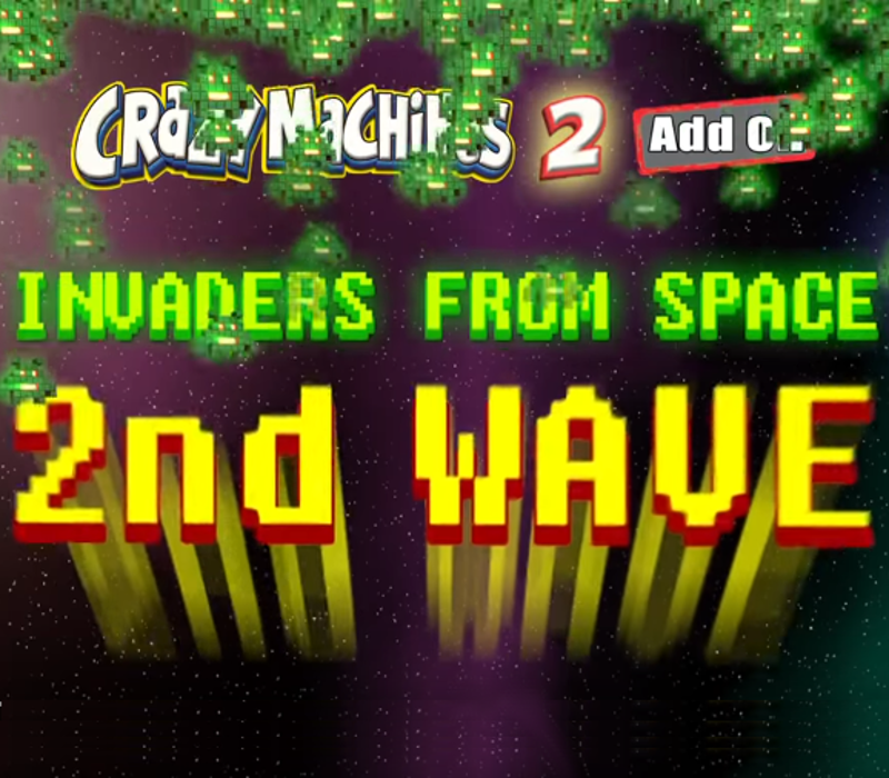 Crazy Machines 2 - Invaders from Space, 2nd Wave DLC Steam CD Key Logo