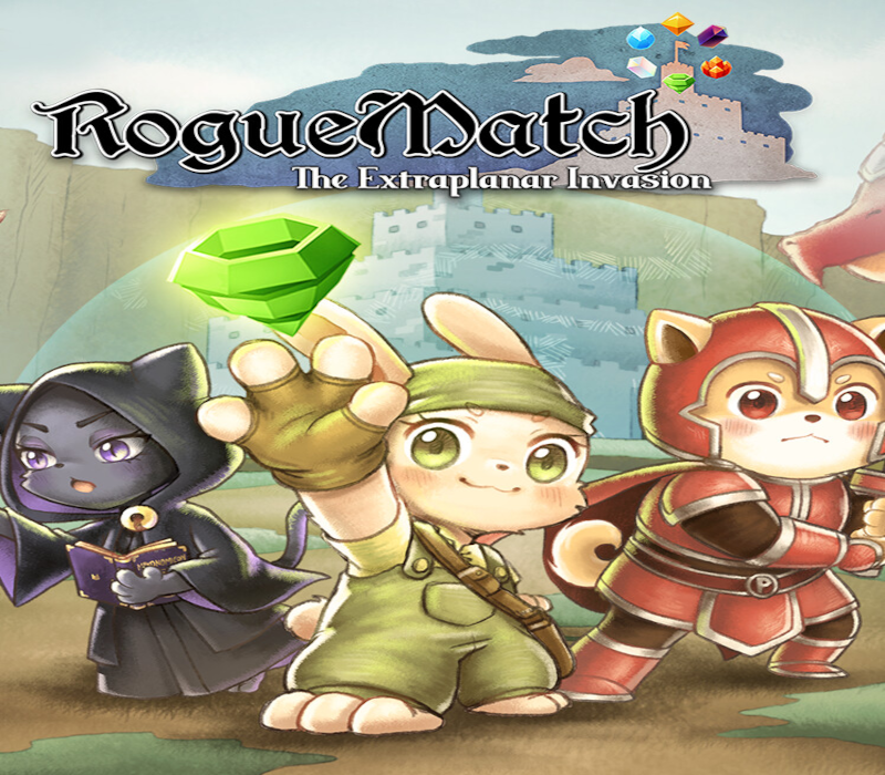Roguematch : The Extraplanar Invasion PC Steam CD Key Logo