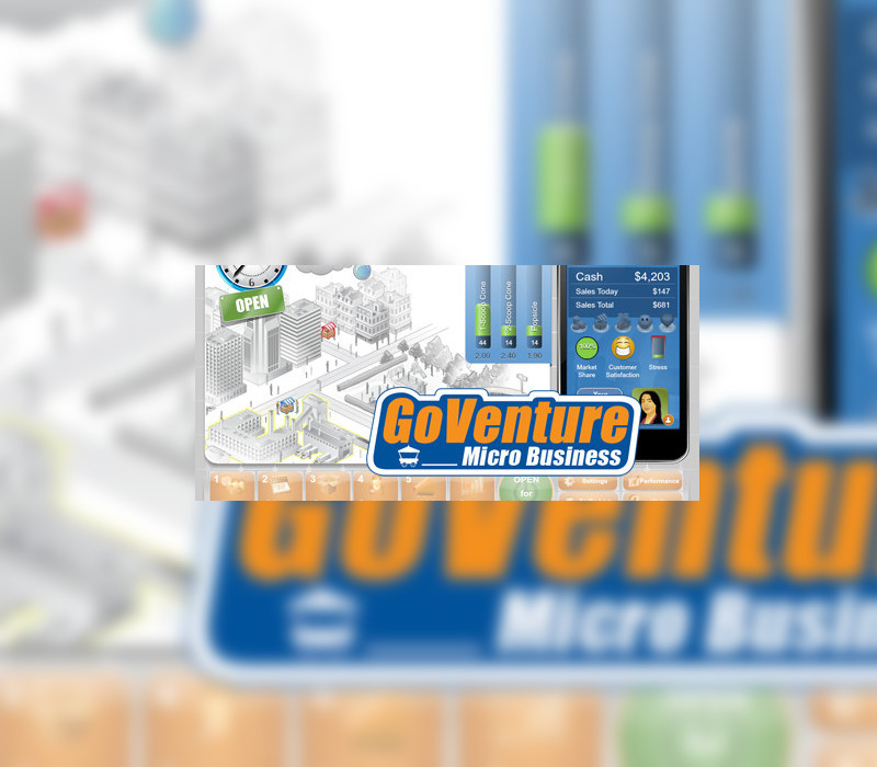 GoVenture MICRO BUSINESS Steam CD Key Logo