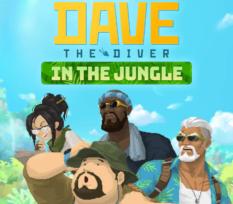 DAVE THE DIVER - In the Jungle Content Pack DLC EU PC Steam CD Key Logo