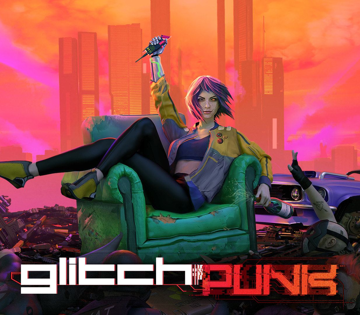 Glitchpunk PC Steam CD Key Logo