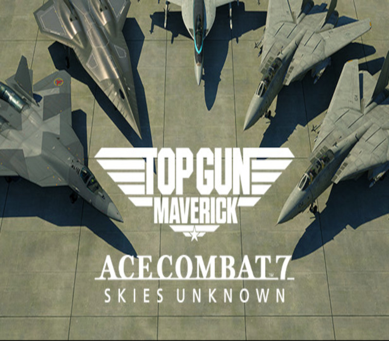 ACE COMBAT 7: SKIES UNKNOWN - TOP GUN: Maverick - Aircraft Set DLC Steam CD Key Logo
