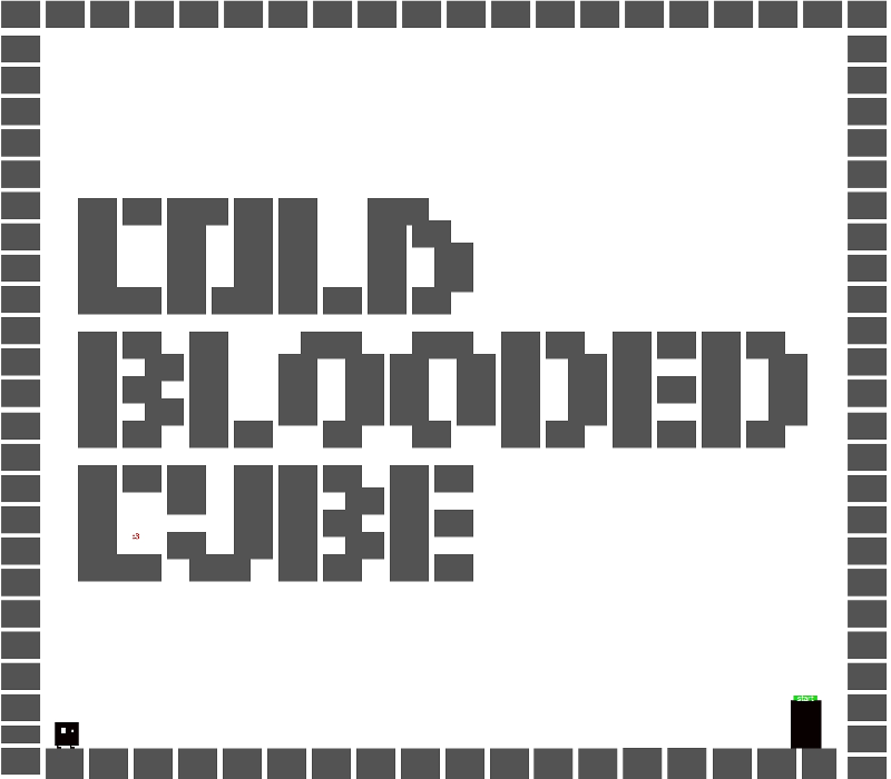 Cold Blooded Cube Steam CD Key Logo