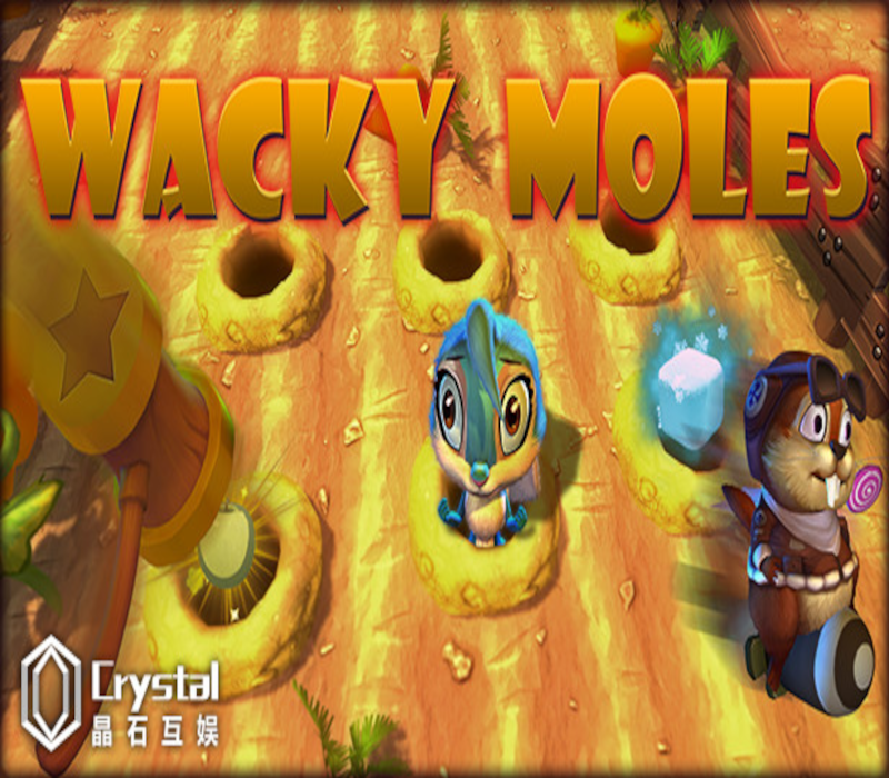 WackyMoles PC Steam CD Key Logo