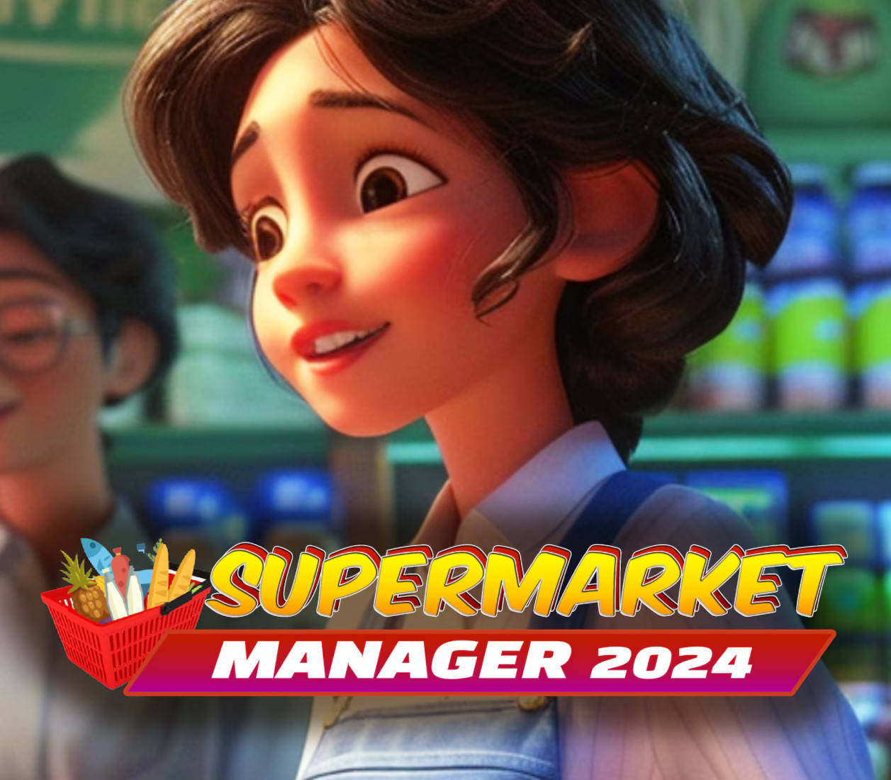 Supermarket Manager 2024 PC Steam CD Key Logo