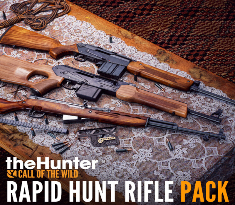 theHunter: Call of the Wild - Rapid Hunt Rifle Pack DLC PC Steam CD Key Logo