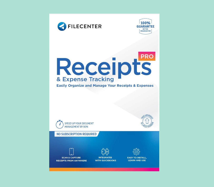 FileCenter Receipts Professional 12 CD Key Logo
