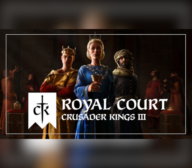 Crusader Kings III - Royal Court DLC PC Steam CD Key Logo
