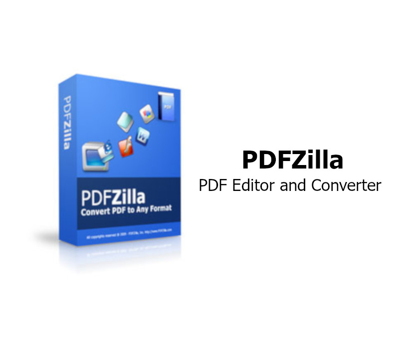 PDFZilla PDF Editor and Converter EU/NA CD Key (1 PC) Logo