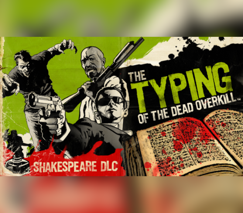 The Typing of the Dead: Overkill Shakespeare DLC PC Steam CD Key Logo