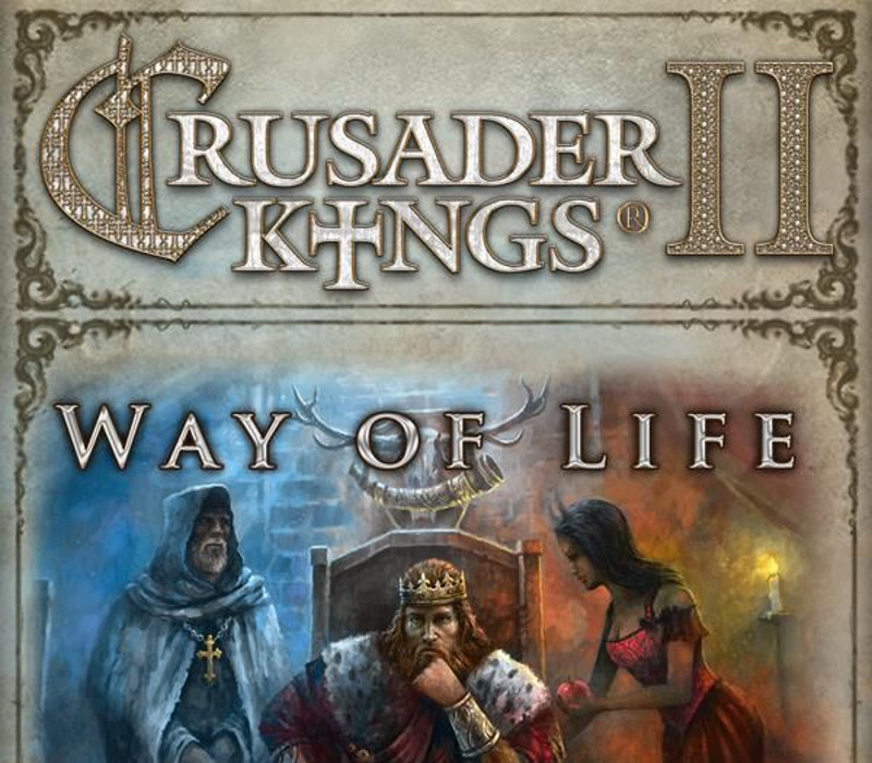 Crusader Kings II - Way of Life DLC PC Steam CD Key Logo