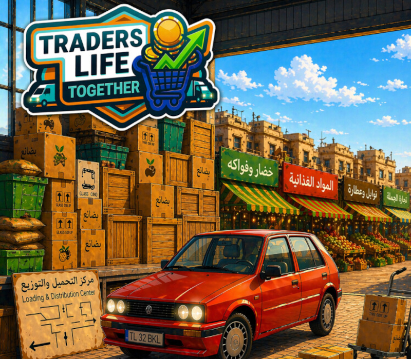 Traders Life Together PC Steam CD Key Logo