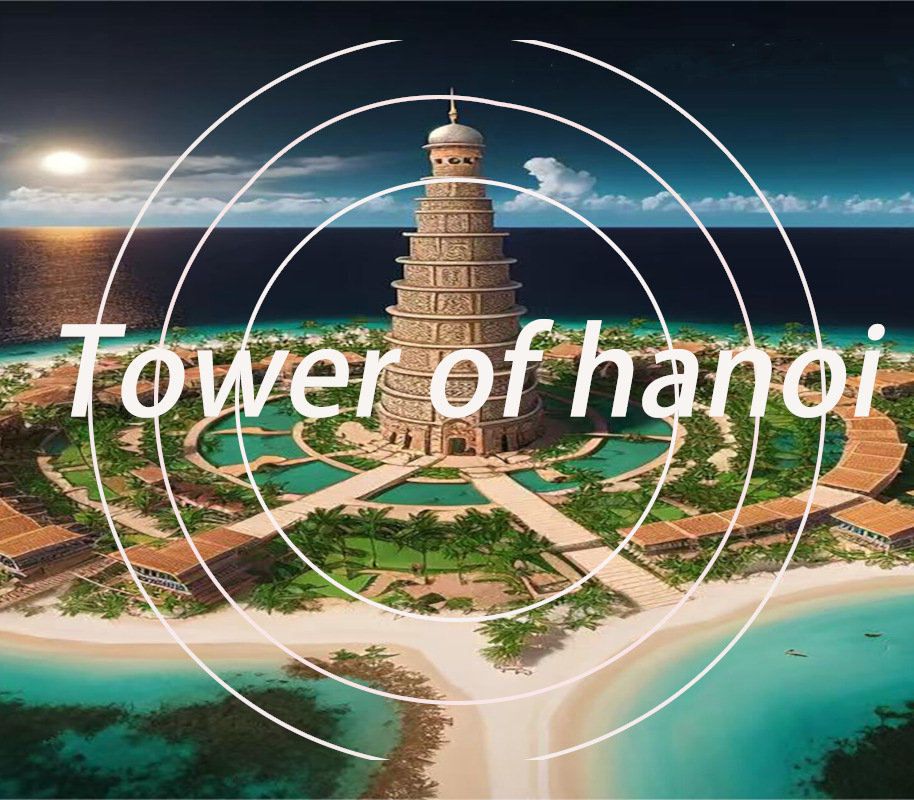Tower of hanoi PC Steam CD Key Logo