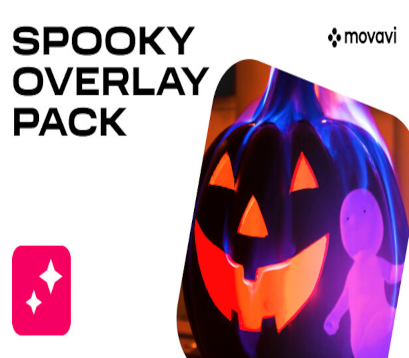 Movavi Video Editor Plus 2022 - Spooky Overlay Pack DLC Steam CD Key Logo