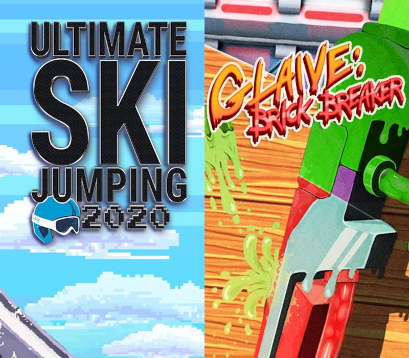 Ultimate Ski Jumping 2020 + Glaive: Brick Breaker Bundle EU XBOX One / Xbox Series X|S CD Key Logo