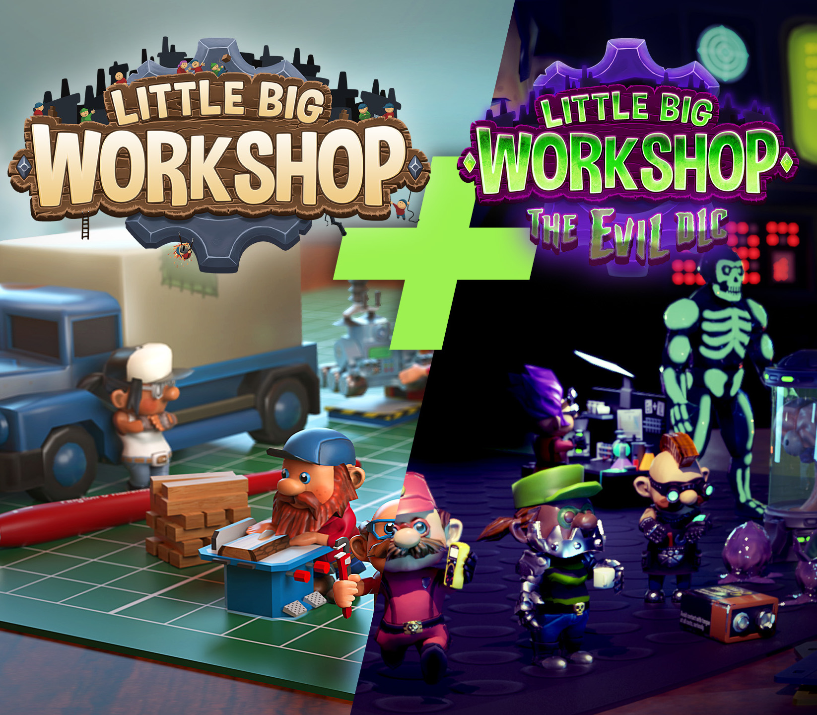 Little Big Workshop: Good vs Evil Bundle Steam CD Key Logo