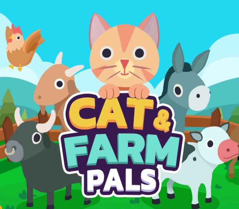 Cat & Farm Pals PC Steam CD key Logo
