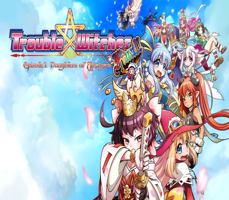 Trouble Witches FINAL! Episode 01 Daughters of Amalgam EU PS4/PS5 CD Key Logo