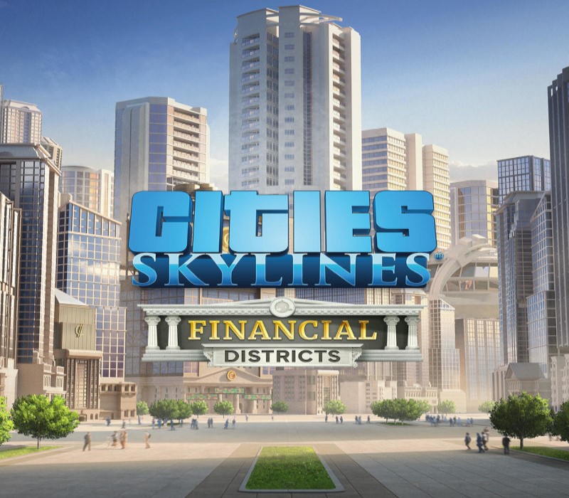 Cities: Skylines - Financial Districts DLC PC Steam CD Key Logo