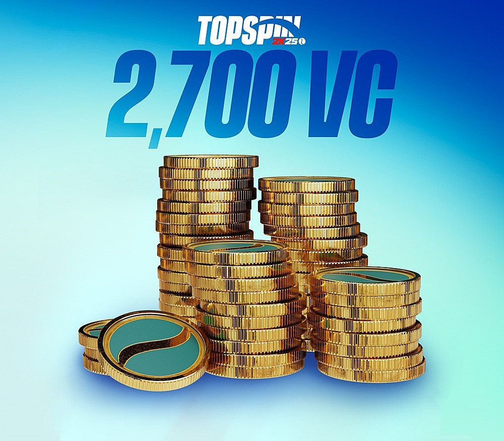 TopSpin 2K25 - 2,700 Virtual Currency Pack EU XBOX One / Xbox Series X|S CD Key Logo