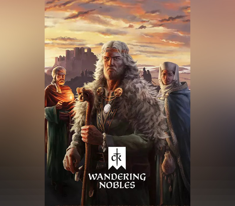 Crusader Kings III - Wandering Nobles DLC PC Steam CD Key Logo