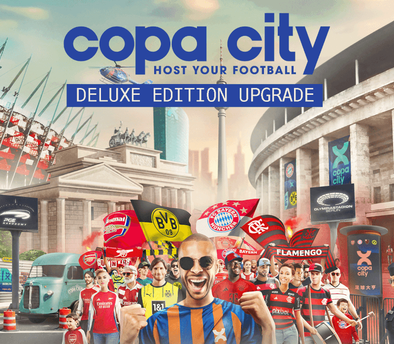 COPA CITY - Deluxe Upgrade Pack DLC PC Steam CD Key Logo