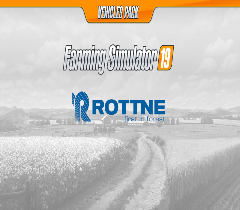 Farming Simulator 19 - Rottne DLC PC Steam CD Key Logo