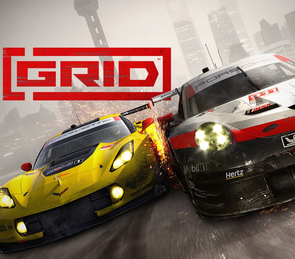GRID (2019) + Aston Martin Vantage GT4 (+ XP Boost) DLC PC Steam CD Key Logo