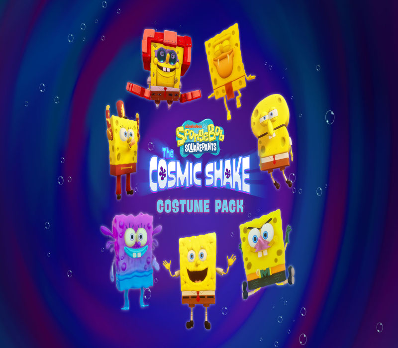 SpongeBob SquarePants: The Cosmic Shake - Costume Pack DLC Steam CD Key Logo