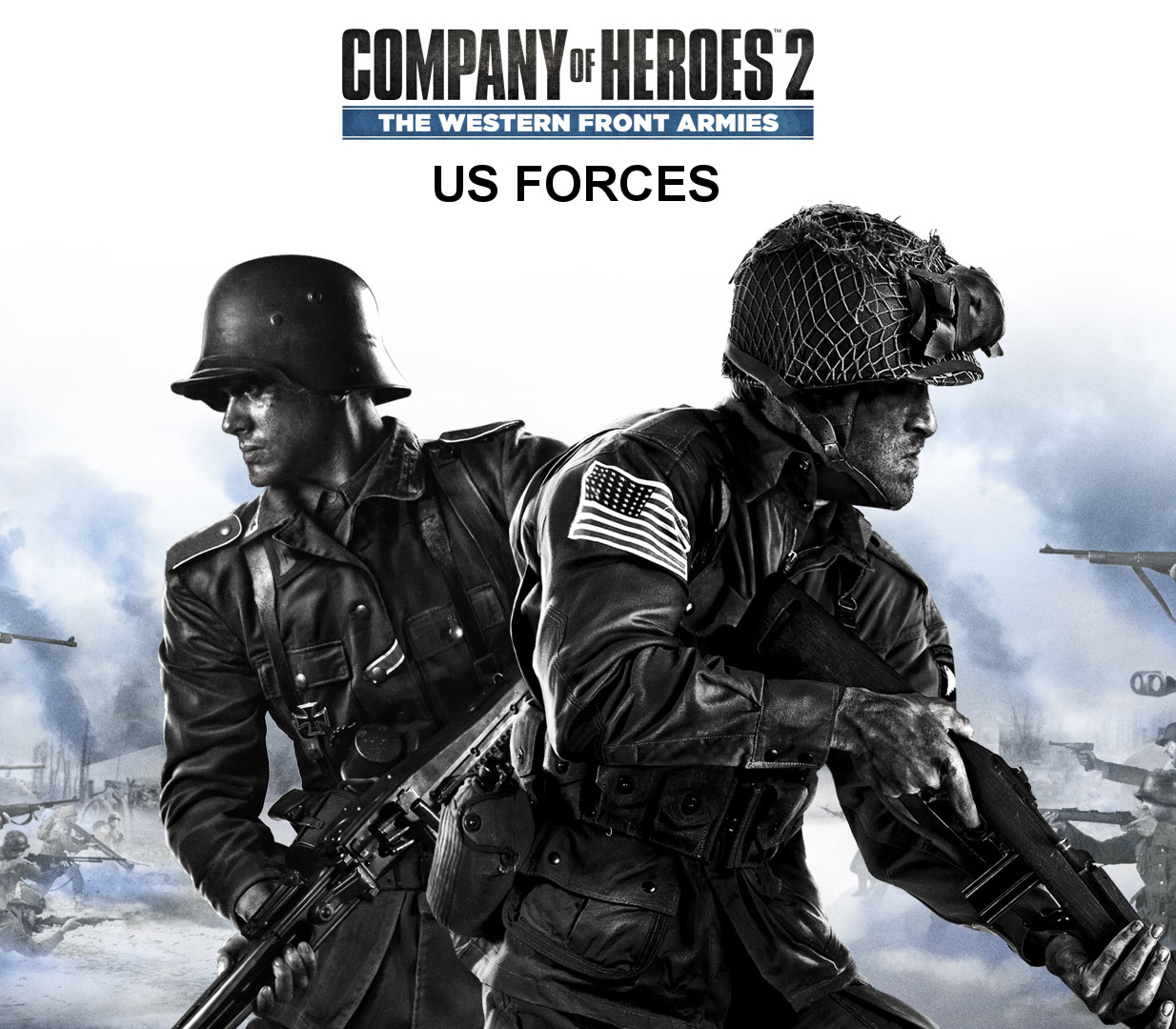 Company of Heroes 2: The Western Front Armies - US Forces (multiplayer) EU Steam CD Key Logo