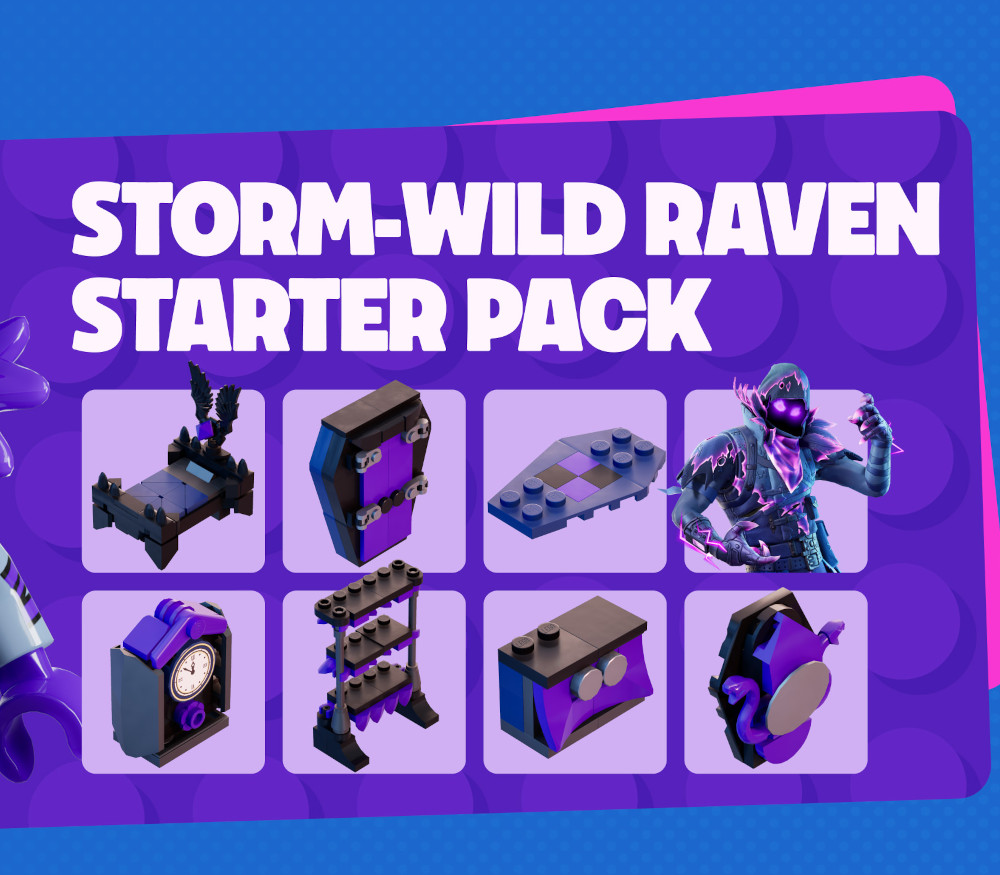 Fortnite - Storm-Wild Raven Starter Pack DLC US XBOX One / XBOX Series X|S CD Key Logo