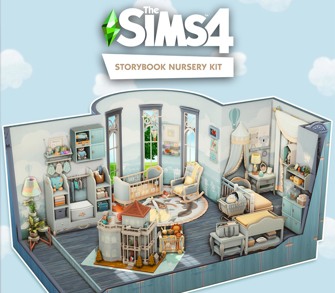 The Sims 4 - Storybook Nursery Kit DLC PC EA App CD Key Logo