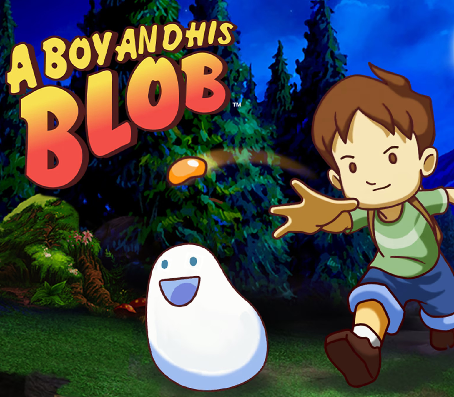 A Boy and His Blob PC Steam CD Key Logo