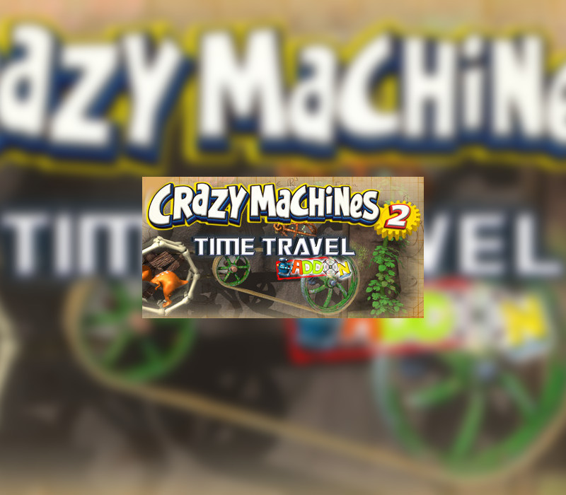Crazy Machines 2: Time Travel Add-On DLC PC Steam CD Key Logo