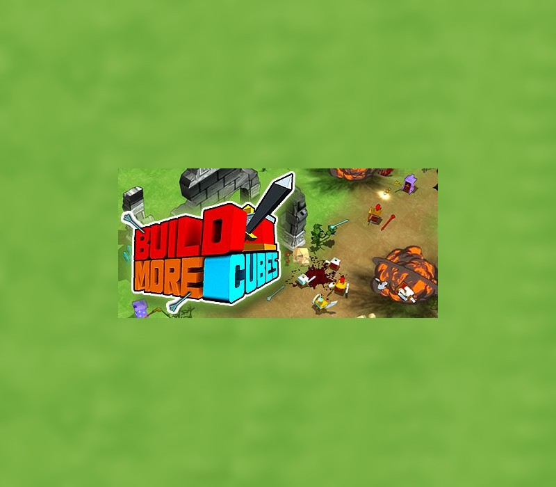 BuildMoreCubes Steam CD Key Logo